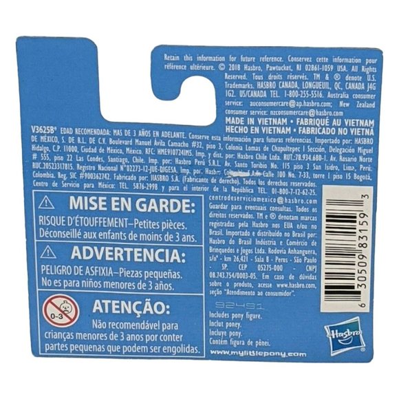 Hasbro My Little Pony Rainbow Dash 1.5 inch Miniature Figure New - Picture 2 of 2